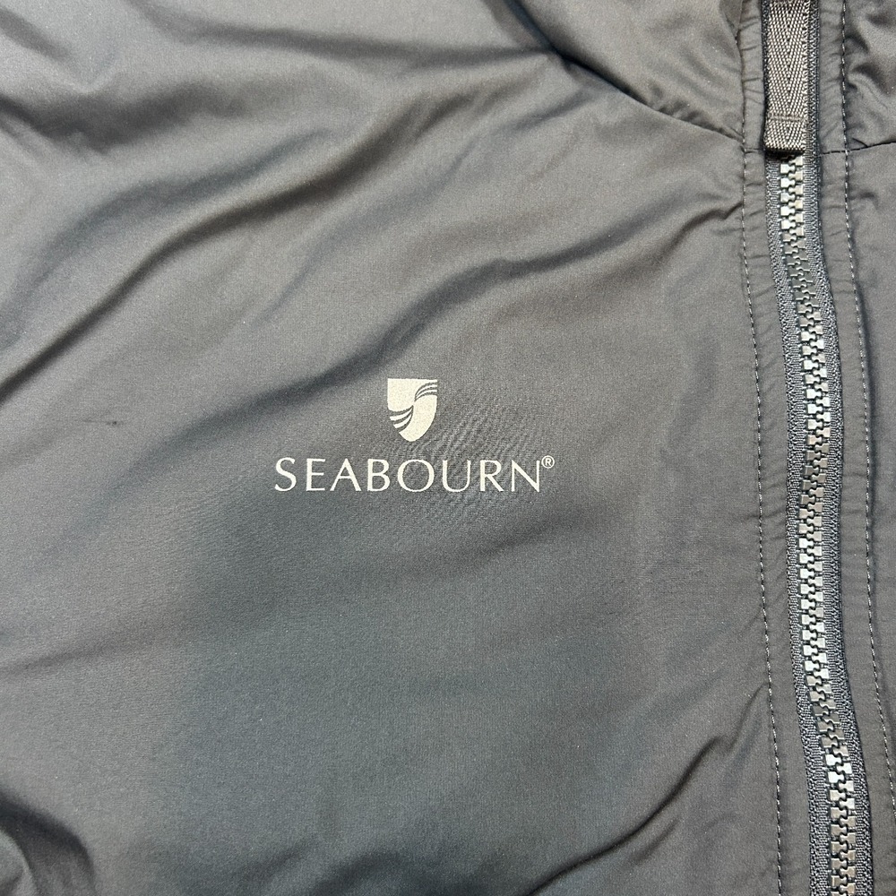 Helly Hansen Jacket Mens M Black Solid Seabourn P… - image 4